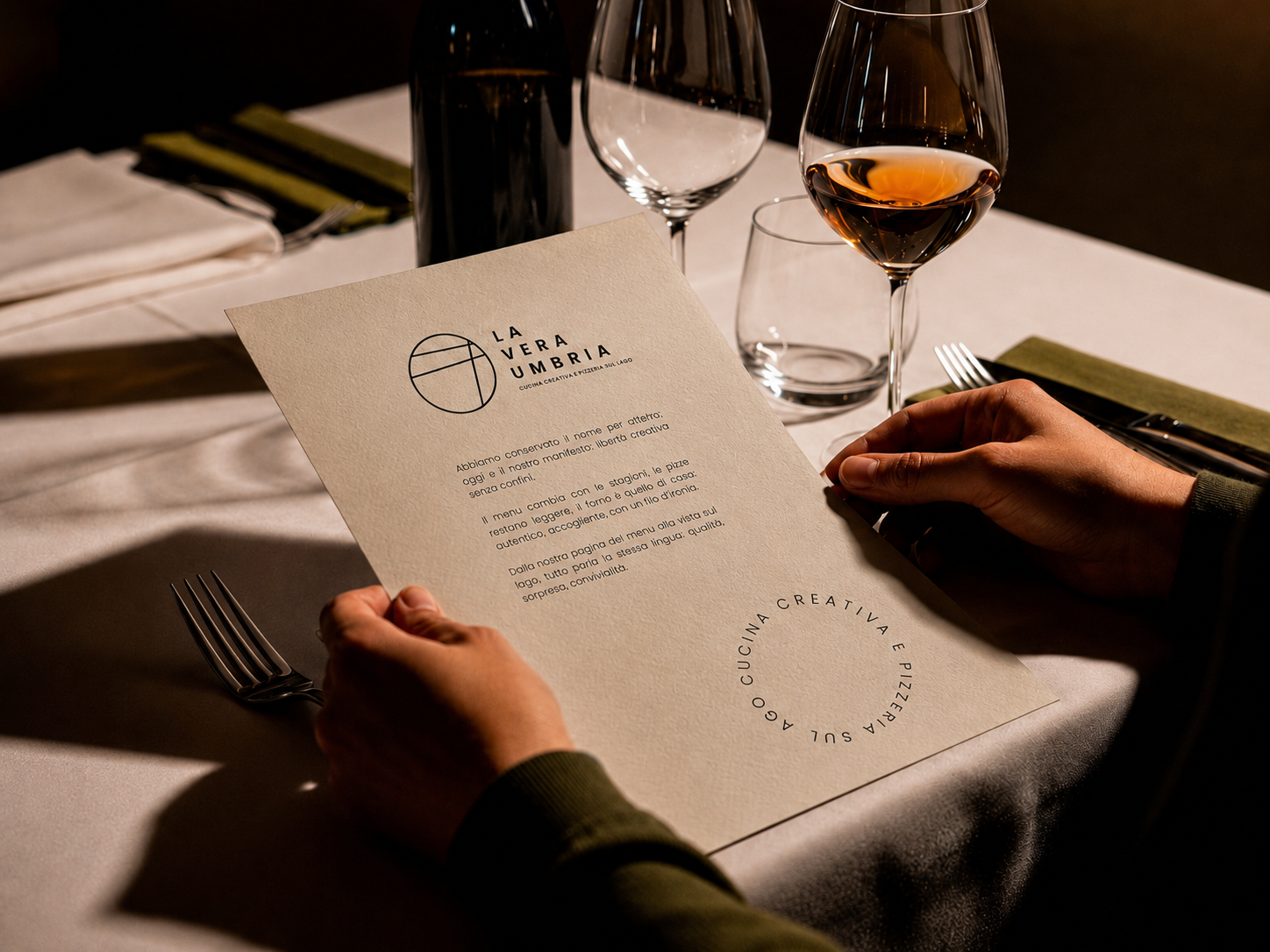 la vera umbria iseo branding